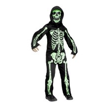 Boys Halloween Costume Skeleton Phantom Small 6-7