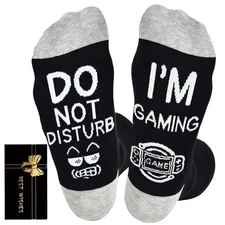 Birthday Gifts Men Dad Christmas Gamer Teen Boys Funny Socks Stocking Stuffer