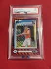 Panini 2024 Donruss Bo Nix Optic Preview Red Wave Prizm #369 PSA 9 Broncos