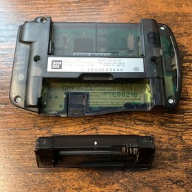 Bandai WonderSwan SW-001 Original Monochrome Handheld Portable Translucent Black