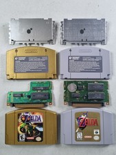 Zelda Majora's Mask & Ocarina Time Nintendo 64 N64 Cartridge Tested Working