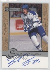 1999-00 Upper Deck Prospects Signatures of Tradition Taylor Pyatt #TP Auto 0c2