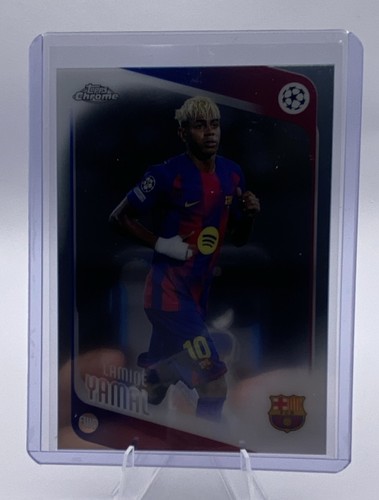 Topps Chrome 2026-26 UEFA Champions League Lamine Yamal FC Barcelona #10