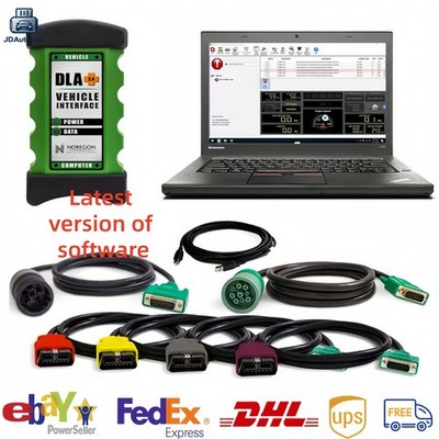 for JPRO DLA 2025 V3 Diesel Heavy Duty Truck Scanner Diagnostic tool T450 laptop