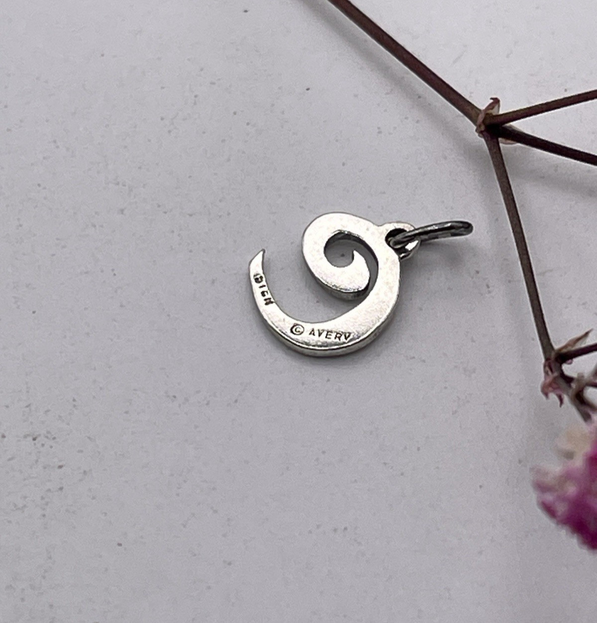 James Avery Sterling Silver Script Cursive Letter… - image 5