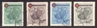 GERMANY #6NB3-6 Used - 1949 Red Cross Set ($330)