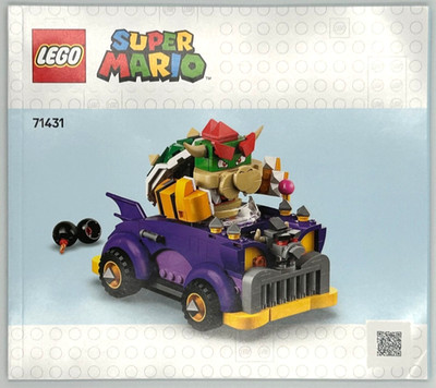 LEGO Super Mario Bowser's Muscle Car 71431 In New Sealed Bags w/Manual - No Box