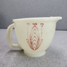 Vintage TUPPERWARE 500 Mix N Store 8 Cups 2 Liters Measuring Bowl Pitcher W/ Lid