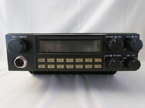 Ranger RCI-2970 10 Meter Band Amateur Ham Radio Transceiver w/ Shure 577B Mic - Zdjęcie 2 z 12