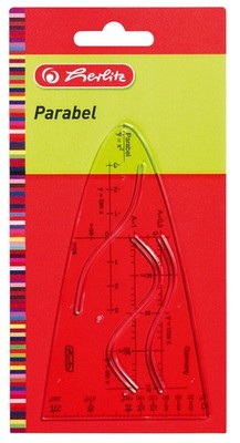 Herlitz Einheitsparabel transparent Kunststoff
