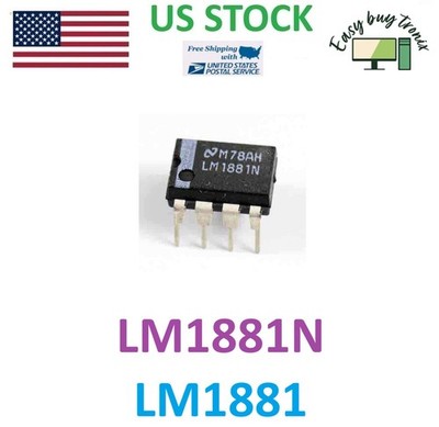 2Pcs LM1881N LM1881 IC VIDEO SYNC SEPARATOR 8-PIN DIP-8 [LOT OF 2] [US Stock]