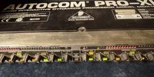 2000s Behringer MDX1600 Autocom Pro-XL Audio Gate & Comp. Processor Live PA Gear