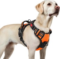 Hundegeschirr Verstellbar Anti Zug Gepolstert Reflektierend FüR GroßE Hunde
