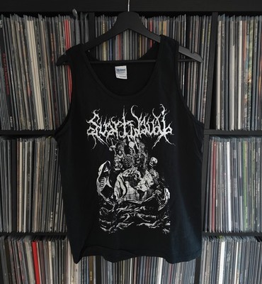 Svartidaudi ''Bones Are Meant To Be Broken'' Tanktop Shirt Black Metal Vintage