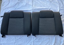 05-09 Oem Ford Mustang Coupe Upper Top Rear Back Seats Black Cloth Rh Lh
