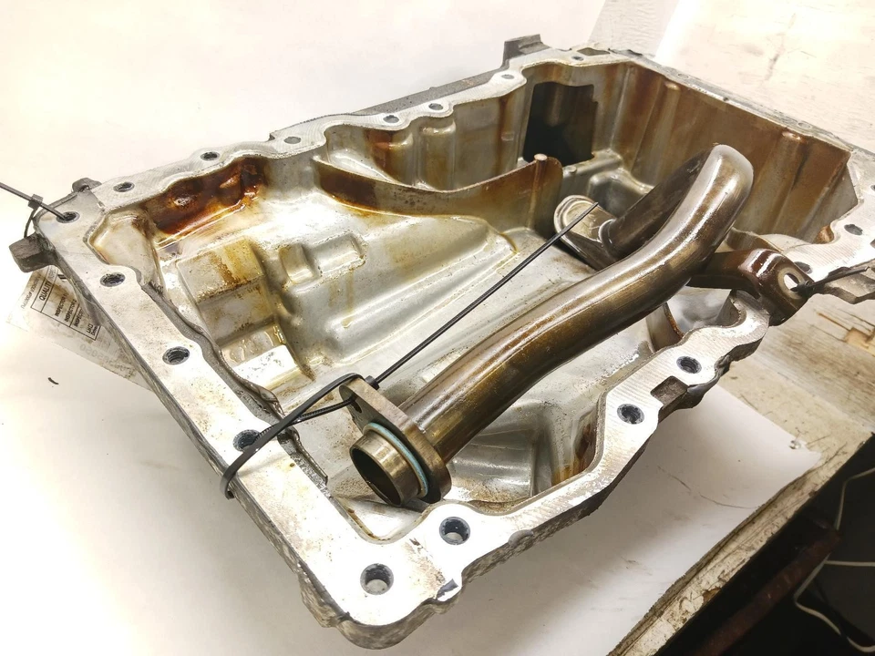 '13-'24 DODGE 1500 Oil Pan 3.6L upper/lower w/pickup tube OEM 6 Month Wnty! - Image 4 of 4
