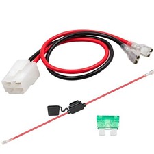 14 AWG 4 Holes Battery Wiring Harness Fits for Razor Dirt Quad 4 Holes 2 Pin