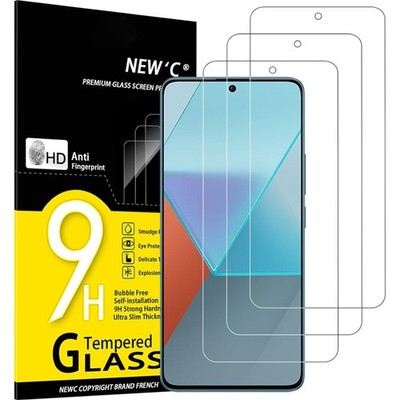 Ultrabeständige 9H Displayschutzfolie für Xiaomi Redmi Note 13 Pro 5G - 3 Stück