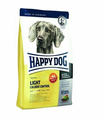 Happy Dog Supreme Light Calorie Control Trockenfutter Hund 4kg