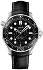 Omega Seamaster James Bond Platinum Black Dial Bezel Out of 50 42mm Mens Watch