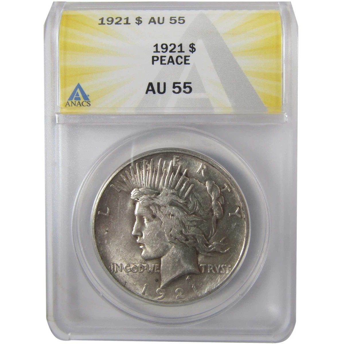 1921 Year Grade AU 55 Peace Dollars (1921-1935) for sale | eBay