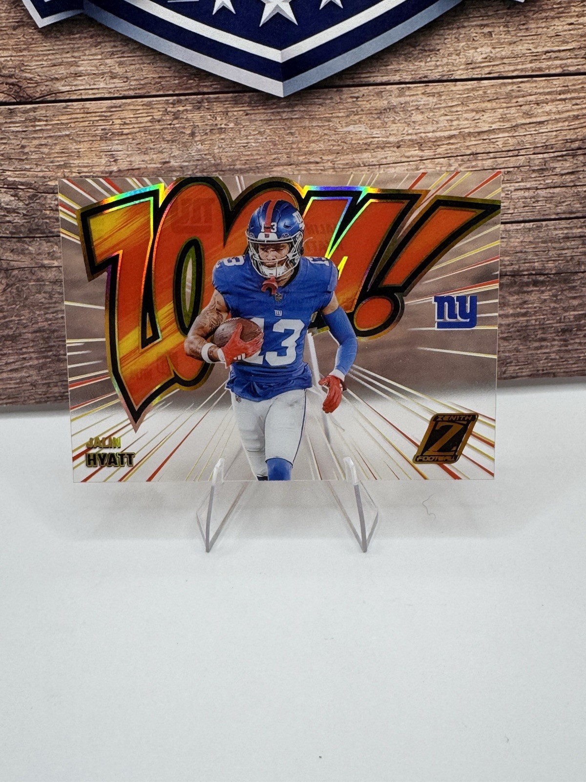 2023 Panini Zenith Zoom! Jalin Hyatt New York Giants Football Card #33