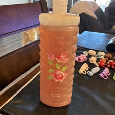 Avon Bubble Bath Bain-Mousse  Soft Pink/ Rose Pale  24 fl oz NEW      BATH