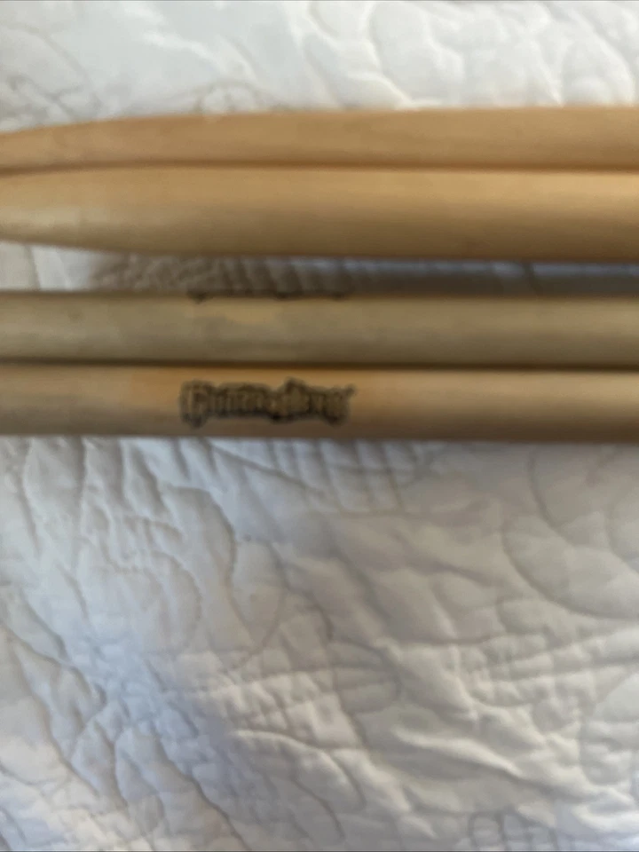 Juego de 2 pares de baquetas Rock Band originales Wii PS2 PS3 Xbox 360 Guitar Hero OEM Foto 4 de 4