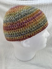Handmade Crochet Adult Skull Cap Kufi