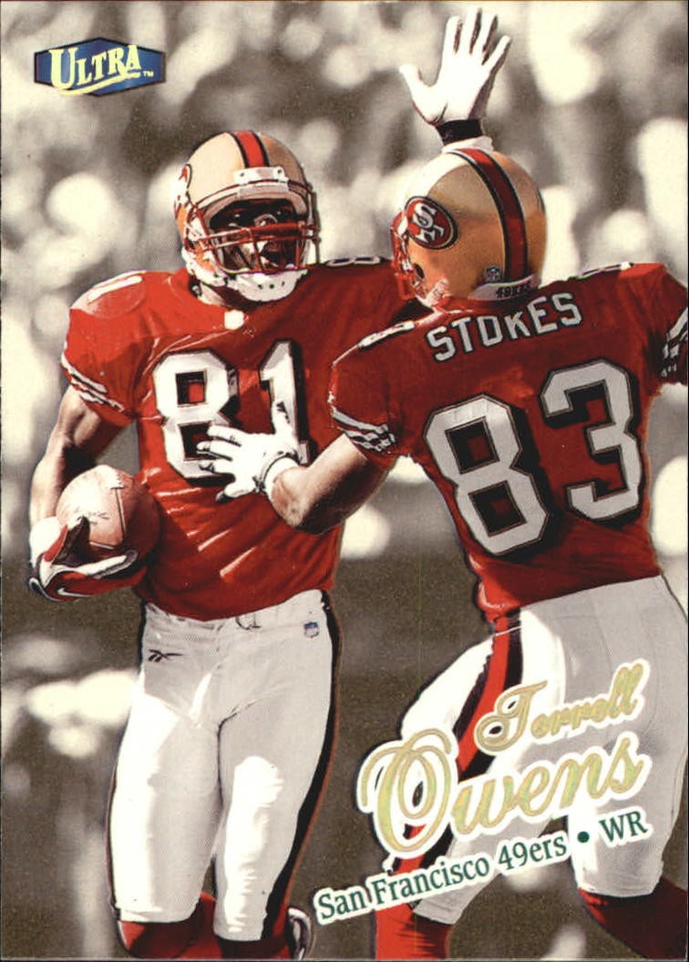 1998 Ultra Gold Medallion #145G Terrell Owens - FB