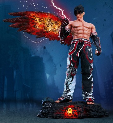 PS5 Tekken 8 Premium Collector's Edition Jin Statue Figure & items- No Game