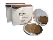 IT COSMETICS BYE BYE FOUNDATION POWDER FULL COVERAGE DEEP HONEY 0.30 OZ LOT OF 2