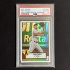 2021 Topps Mike Trout 1952 Topps Redux Chrome PSA 10 Gem Mint Angels MVP