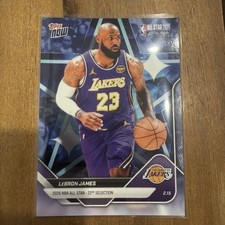 2025-26 Topps Now NBA All-Star Game - LeBron James #AS4