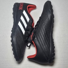 Adidas Predator Tango 698001 Black Lace Up Soccer Turf Cleats Shoes Men US 4 EUC