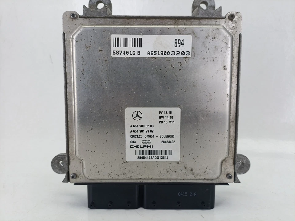 A6519003203 CENTRALINA MOTORE / 181351 PER MERCEDES-BENZ SPRINTER 3-T FURGONETA - Immagine 4 di 4