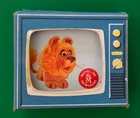 VTG BARBIE NEW DREAM HOUSE TELEVISION T.V 1964 DOG & BIRD CARDBOARD MATTEL HTF