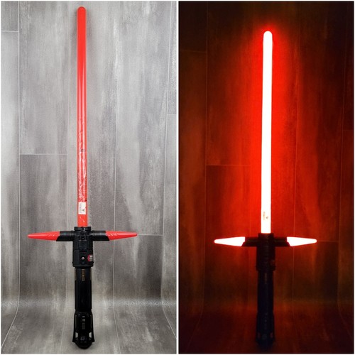 Star Wars The Force Awakens 2015 Hasbro Kylo Ren Lightsaber w/ Lights & Sounds 