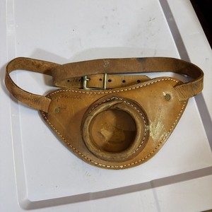 Vintage Fighting Belt Leather Fishing Rod Belt Great Condition See Pics Please