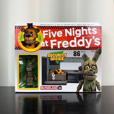 McFarlane Toys Five Nights At Freddy's Security Office Construction Set,  Sealed