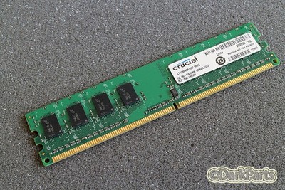 Crucial CT12864AA1067.M8FE PC2-8500U 1GB Memory RAM DDR2-1066Mhz