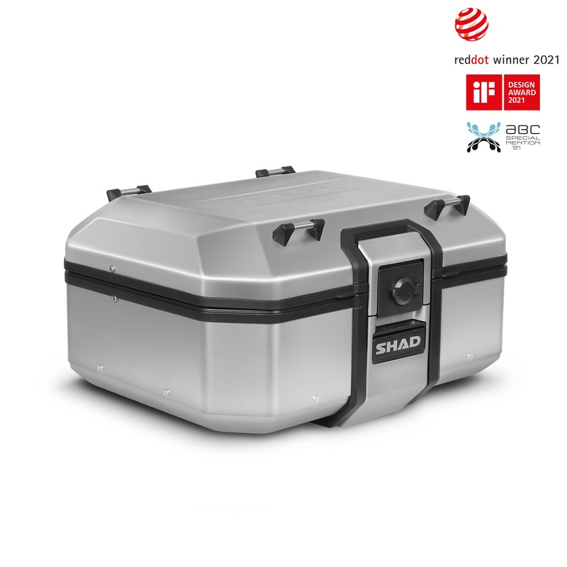 Free Shipping Shad Terra 37L Aluminum Trunk For Motorcycle Scooter Parts