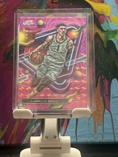 2023-24 Topps Cosmic Chrome LaMelo Ball Pink Galaxy Refractor Hornets