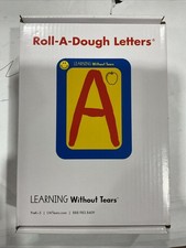 ROLL A DOUGH LETTERS, NUMBERS  TRAY Dough Handwriting Without Tears Learning