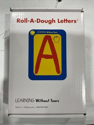 ROLL A DOUGH LETTERS, NUMBERS & TRAY Dough Handwriting Without Tears Learning