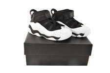 Jordan 6 Rings Bred Toddler Size 7C Black University Red White 323432-062 NIB