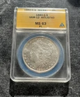 1880-S Morgan Dollar ANACS VAM-12 Hitlist 40 MS63 PL