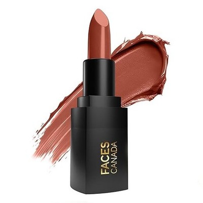 FACES CANADA Comfy Matte Wow Bullet Lipstick - Vanilla Soufflé (Brown) 4.2g | Sm