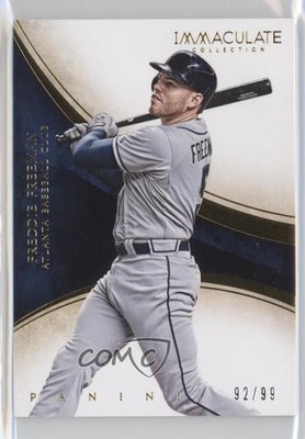 2014 Panini Immaculate 92/99 Freddie Freeman #21 04kg