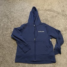 Disney Parks Castle Hoodie 2024 Medium Pullover Mickey Mouse Graphic Print Blue